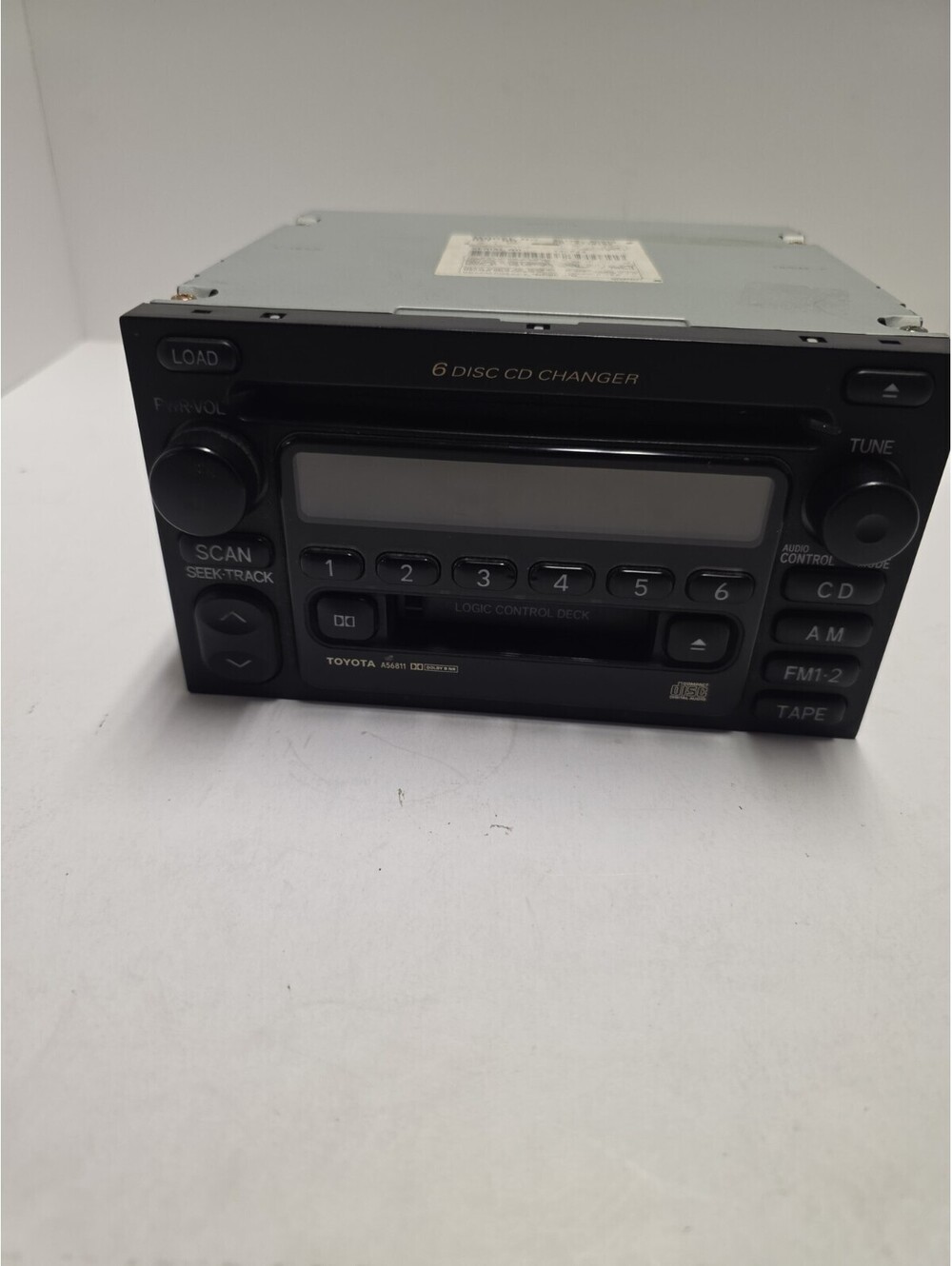 1999- 2004 TOYOTA Radio CD 6 DISC STEREO HEAD UNIT RECEIVER OEM